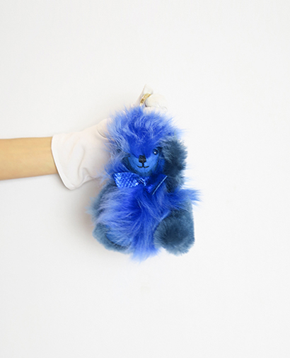 Burberry Thomas Bear Pom Pom Charm, front view